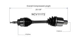 GSP - GSP NCV11172 CV Axle Assembly Front Right for Ford F150 SVT Raptor 10-14 - Image 6