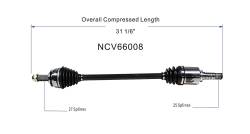 GSP - GSP NCV66008 Front CV Axle Assembly for Subaru - Image 6