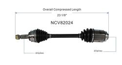 GSP - GSP NCV82024 Front Right CV Axle Assembly for Jeep 2.0 2.4 FWD - Image 6