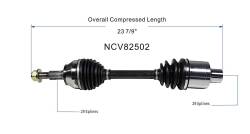 GSP - GSP NCV82502 Front Right CV Axle Assembly for Jeep 3.0/3.7/4.7/5.7/6.1 - Image 6