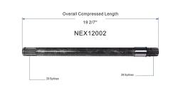 GSP - GSP NEX12002 Front Right CV Intermediate Shaft for Chrysler/Dodge/Mitsubishi/Ram - Image 6