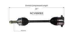 GSP - GSP NCV69063 Rear CV Axle Assembly for Toyota - Image 6