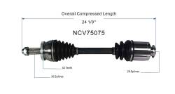 GSP - GSP NCV75075 Front Right CV Axle Assembly for 16-18 Kia Sorento 2.0 3.3 AWD/FWD - Image 6