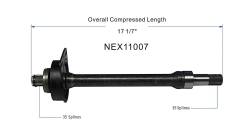GSP - GSP NEX11007 Front Right CV Intermediate Shaft for Ford & Mercury 2.5 3.0 FWD - Image 6