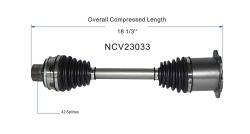 GSP - GSP NCV23033 Audi 2.0 CV Front Axle Assembly - Image 6
