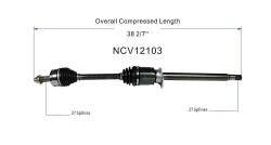 GSP - GSP NCV12103 Front Right CV Axle Assembly for 13-16 Dodge Dart 2.0/2.4 - Image 6