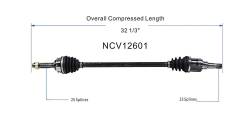 GSP - GSP NCV12601 Rear Right CV Axle Assembly for Dodge/Jeep 2.4 - Image 6