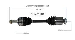 GSP - GSP NCV21001 Front Right CV Axle Assembly for 07-12 Acura RDX - Image 6