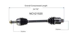 GSP - GSP NCV21520 09-11 Acura TL Front Right CV Axle Assembly - Image 6