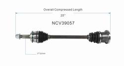 GSP - GSP NCV39057 Front Left CV Axle Assembly for Infiniti - Image 6