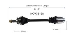 GSP - GSP NCV36128 Acura/Honda 3.0 Front Right CV Axle Assembly - Image 6
