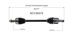 GSP - GSP NCV36576 Front Left CV Axle Assembly for 07-10 Honda Odyssey - Image 6