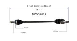 GSP - GSP NCV37002 Front Right CV Axle Assembly for 11-14 Hyundai Sonata 2.4 - Image 6