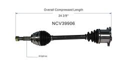 GSP - GSP NCV39906 Left Rear CV Axle Assembly for 97-01 Infiniti Q45 - Image 6