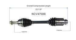 GSP - GSP NCV47009 Front Right CV Axle Assembly for 09-13 Mazda 6 S 3.7 - Image 6