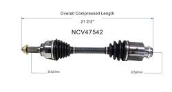 GSP - GSP NCV47542 Front Right CV Axle Assembly for Mazda 2.0/2.3/2.5 - Image 6