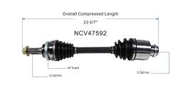 GSP - GSP NCV47592 Front Right CV Axle Assembly for Ford/Lincoln/Mazda 2.3/3.5 AWD - Image 6