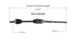 GSP - GSP NCV53048 Front Right CV Axle Assembly for Infiniti/Nissan 3.5 4WD/AWD - Image 6