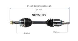 GSP - GSP NCV53127 Front CV Axle Assembly 4.0 - Image 5