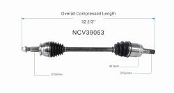 GSP - GSP NCV39053 Right Rear CV Axle Assembly for Infiniti - Image 6