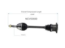 GSP - GSP NCV53500 Left Rear CV Axle Assembly for Infiniti/Nissan - Image 6