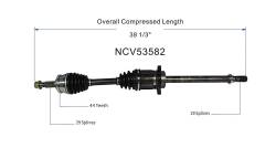GSP - GSP NCV53582 Right Front CV Axle Assembly for Nissan - Image 6