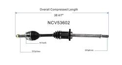 GSP - GSP NCV53602 Front Right CV Axle Assembly for 07-08 Nissan Maxima - Image 6