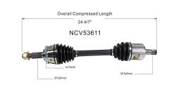GSP - GSP NCV53611 Front Left CV Axle Assembly for Nissan 3.5 - Image 6