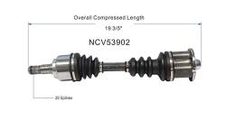 GSP - GSP NCV53902 Rear CV Axle Assembly Rear for 81-83 Nissan 280ZX - Image 6