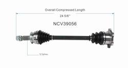 GSP - GSP NCV39056 Left Rear CV Axle Assembly for Infiniti Convertible - Image 6