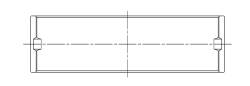 ACL Race Series - ACL Race 4M8263H-.25 Crankshaft Main Bearing Set for Toyota - Image 1