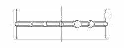 ACL Race Series - ACL Race 5M2975H-STD Crankshaft Main Bearing Set - Image 2