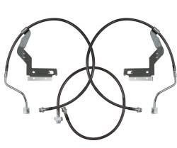 Carli Suspension - Carli Suspension CS-FORDBBL-05 4.5" Braided Brake Lines Kit for 05-07 F250/F350 - Image 2