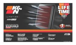 K&N - K&N KA-1406 Replacement Air Filter - Image 2