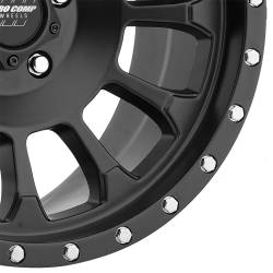 Pro Comp Wheels - Pro Comp Wheels PA34 ROCKWELL 17x8.5 5x5.0 0mm Satin Black PXA5034-78573 - Image 2