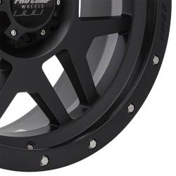 Pro Comp Wheels - Pro Comp Wheels PA41 PHASER 17x9 6x5.5 -6mm Satin Black PXA5041-7983 - Image 2