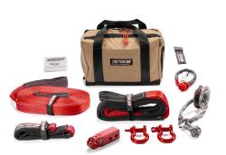Factor 55 - Factor-55 00475-01-MEDIUM Sawtooth Winch Kit Red HitchLink Med Bag - Image 1