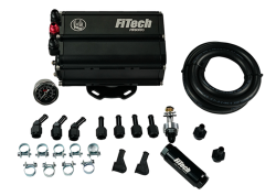 FiTech Fuel Injection - FiTech Fuel Injection 35561 Go EFI 3x2 Tri Power 600 HP Classic Gold EFI System - Image 2