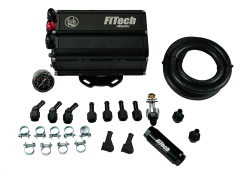 FiTech Fuel Injection - FiTech 35502 Go EFI 4 600HP Matte Black w/Force Fuel Mini Delivery Master Kit - Image 2