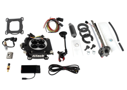 FiTech Fuel Injection - FiTech 36202 Go EFI 4 600 HP Matte Black EFI System Master Kit - Image 1