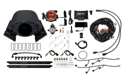 FiTech Fuel Injection - Ultimate Rebel LS 1000 HP EFI System w/Short Cathedral Intake - Image 1