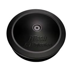 FiTech Fuel Injection - FiTech 42302 Black Top 3" Air Filter Assembly w/1.5" Drop Base & HW - Image 2