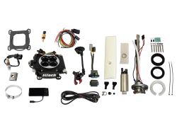 FiTech Fuel Injection - FiTech 36602 Go EFI 4 600 HP Matte Black EFI System Master Kit - Image 1