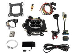 FiTech Fuel Injection - FiTech 36602 Go EFI 4 600 HP Matte Black EFI System Master Kit - Image 2