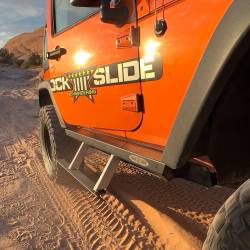 Rock Slide Engineering - Rock Slide BD-SS-300-JK2D Driver Side Step Slider for 07-18 Jeep Wrangler JK 2DR - Image 6