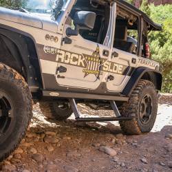 Rock Slide Engineering - Rock Slide BD-SS-300-JK4 Side Step Slider Set for 07-18 Jeep Wrangler JK 4DR - Image 6