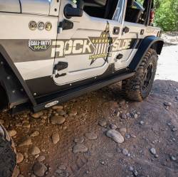 Rock Slide Engineering - Rock Slide BD-SS-300-JK4 Side Step Slider Set for 07-18 Jeep Wrangler JK 4DR - Image 8