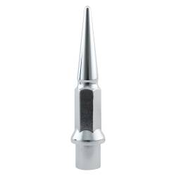 Metal Lugz - Metal Lugz 7208K8 Spiked Lugz Dually Chrome 19mm Steel 9/16" Thread - Image 1