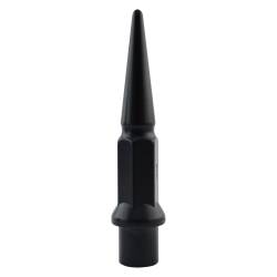 Metal Lugz - Metal Lugz 7204K8-BLK Spiked Lugz Dually Black 19mm Steel 14x1.5 Thread - Image 1