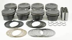 Mahle Motorsport - Mahle 930256272 284CID Piston 3.572x1.22CH 3.543 Stroke 5.930RD 0cc 12.1CR M142P - Image 1